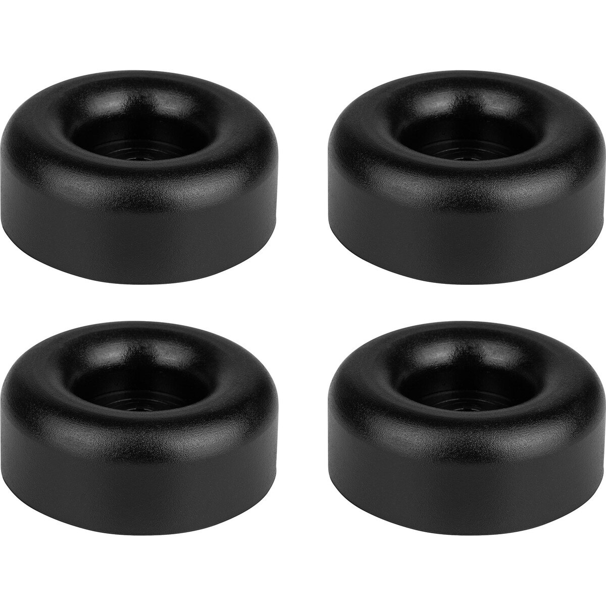 4Pack Rubber Feet 2.5" Dia. x 1" H